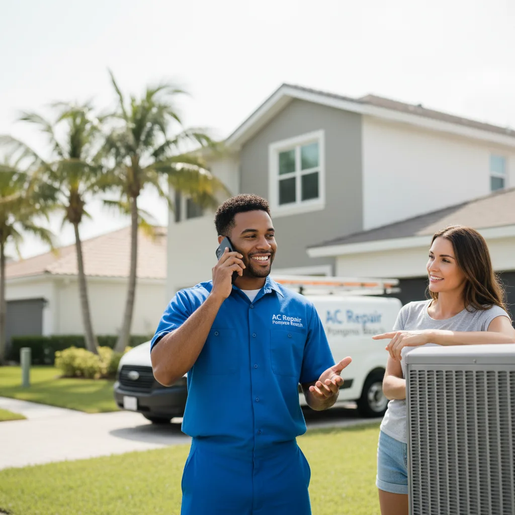 AC Repair Pompano Beach customer support in Pearcy
